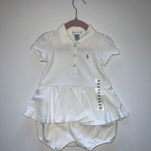(Size: 9M) White Ralph Lauren Dress